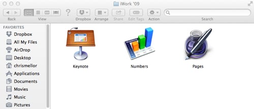 iwork 09 for mac tutorials
